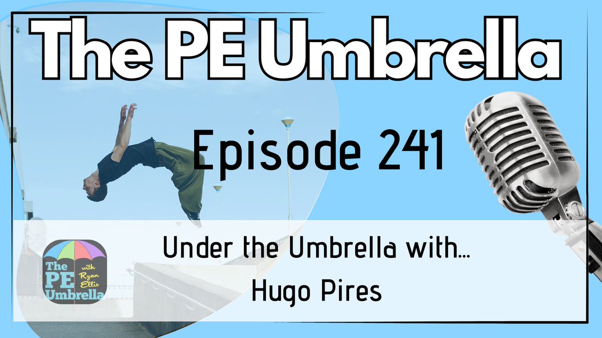 ✨It's here folks... 🎙️In episode 241 of The PE Umbrella podcast I'm joined by @hugophysed for a wonderful chat on ALL things Primary PE It's been a long time coming and I can't wait for you to listen 💜Apple - podcasts.apple.com/gb/podcast/the… 💚Spotify - open.spotify.com/show/4gWE16mhg…