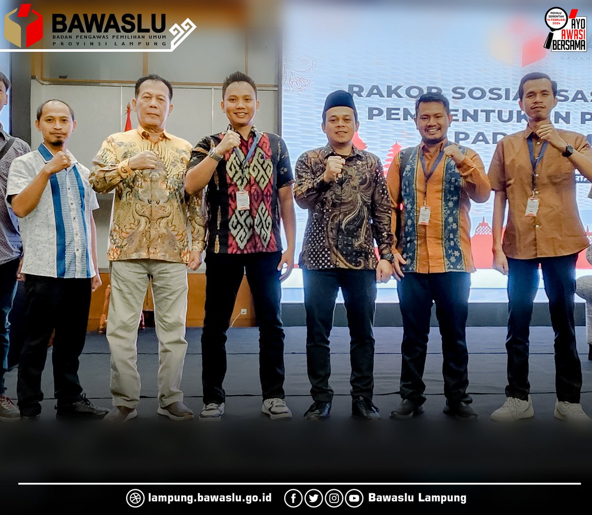 Selengkapnya : lampung.bawaslu.go.id/hadapi-pilkada…

#AyoAwasiBersama
#KawalHakPilih
#BawasluRI
#BawasluLampung
----------------------------------