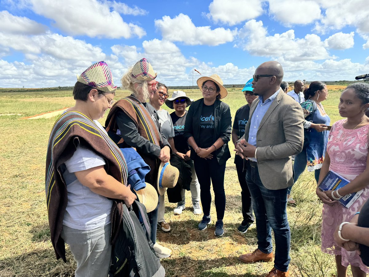 Excited to be in Madagascar and starting off with a visit to the Governor of Androy, a region highly impacted by droughts.