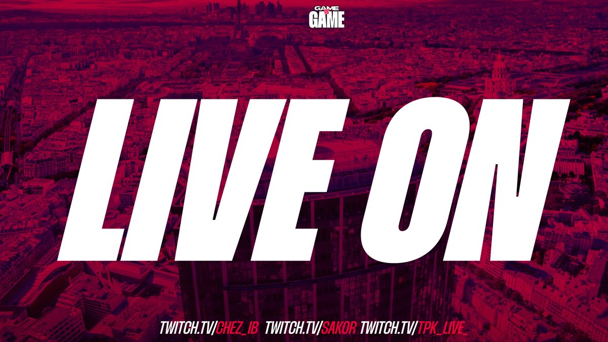 Chez_ib's tweet image. 🎲Deuxième jour de #GameisGame lancé :

Smash - Début du Top 64 maintenant chez Twitch.tv/chez_ib et twitch.tv/sakor_

Tekken 8 &amp;amp; Street Fighter 6 - Ensemble du bracket SF6 dès maintenant et le Top 8 Tekken vers 13:00 chez twitch.tv/tpk_live