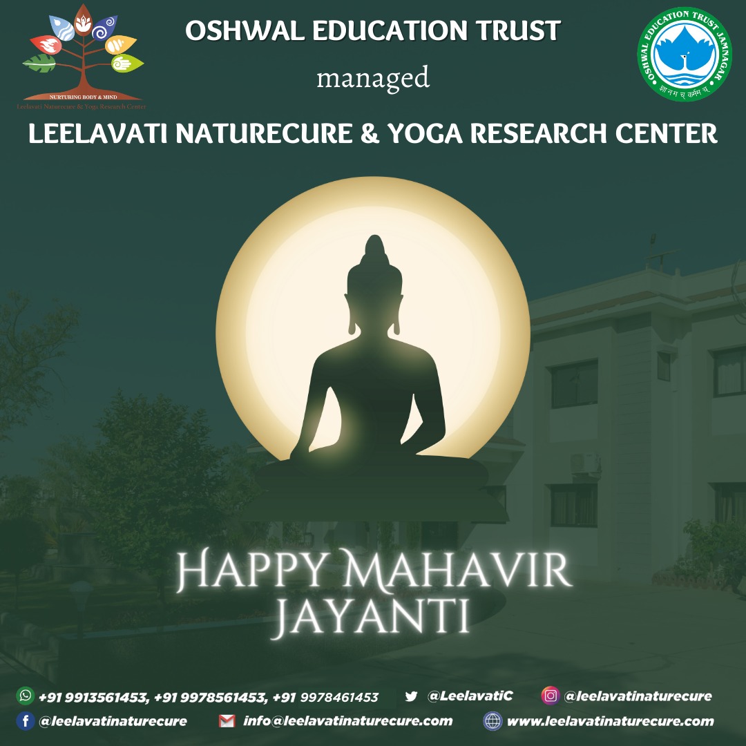 Embracing the timeless wisdom of Lord Mahavir on #MahavirJayanti: Let's cultivate #peace, #compassion, and #nonviolence in our lives. 🕉️ #Jainism #Spirituality