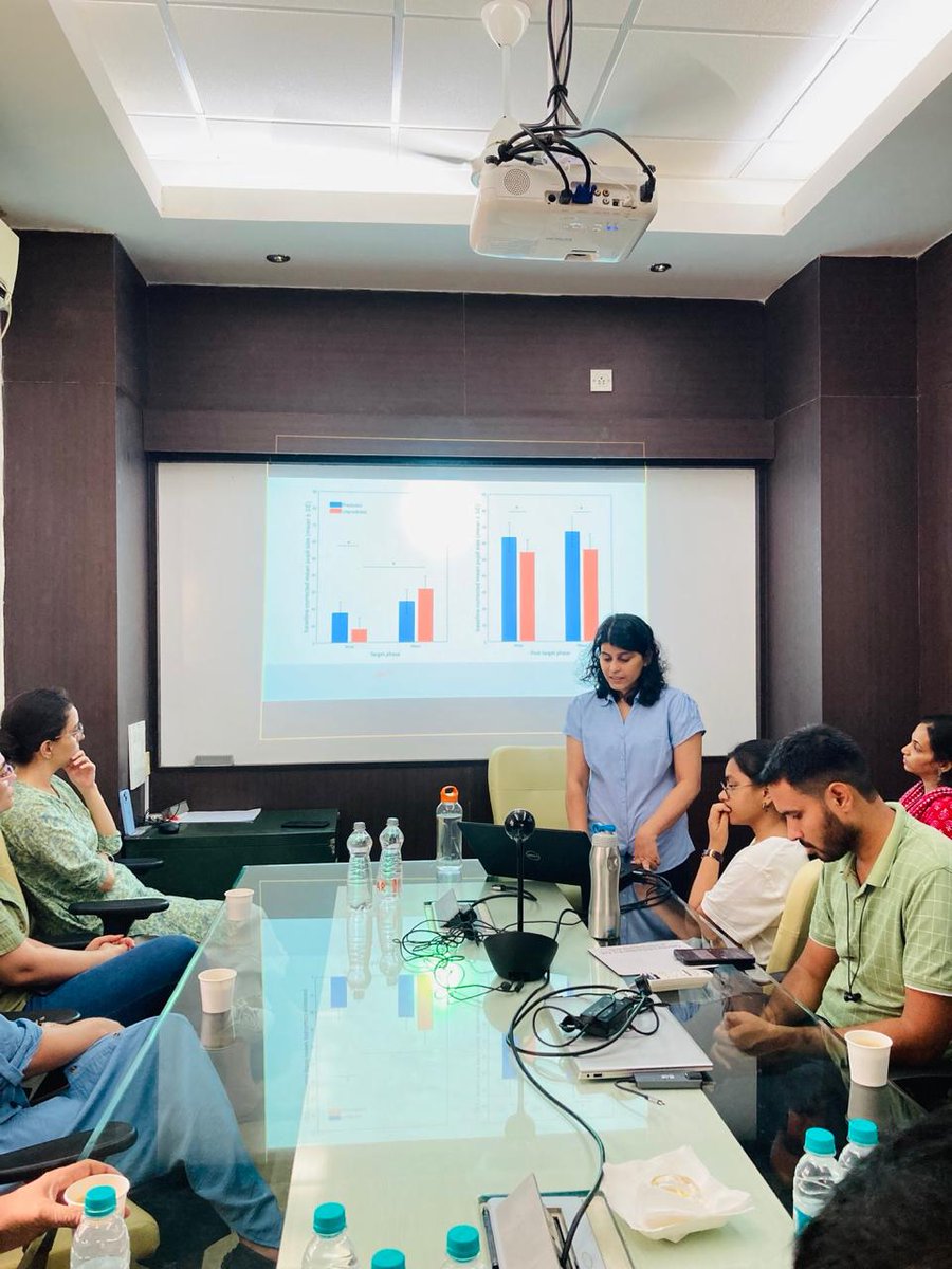 cogpsyiitb's tweet image. It&apos;s about TIME we celebrate! Huge congrats to @shaminiwarda on absolutely smashing her PhD defence on &quot;Predictive Processing in Time Perception&quot;. Tears (of joy!) in lab as &quot;Dr. Shamini&quot; became Official. We are all very proud of you. Keep inspiring!

#Timeperception #PhDdefence