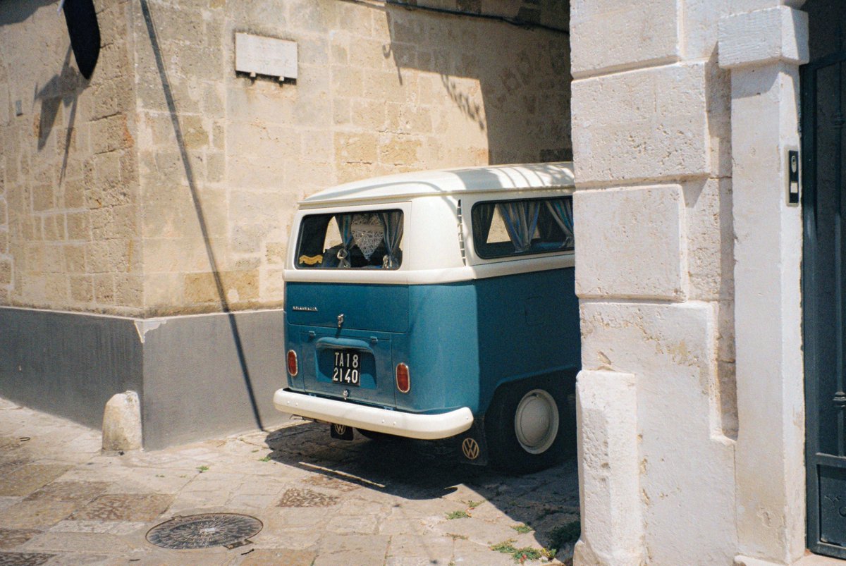 south Italy streets on 35mm film