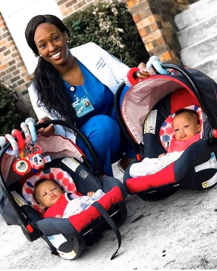 Montoya was pursuing a dual degree when she unexpectedly became pregnant with twins!l. She said a resounding YES to life and created a plan to continue with college. “I persisted. I finished. I have achieved now one but two degrees with the help of my beautiful daughters.” The