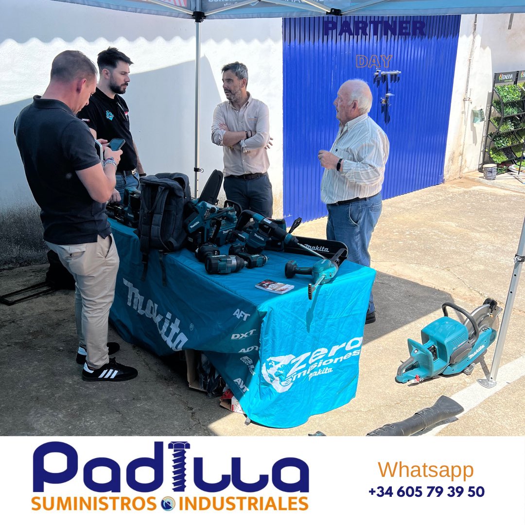 👉  Gran día el que se vivió esta semana en nuestro primer “Partner Day”
📱  Consultas o pedidos por Whatsapp: 605793950
.
.
.

#makita #dogher #cays #Ferreteria #Campillos #sierrayeguas #teba #humilladero #almargen #cañetelareal #mollina