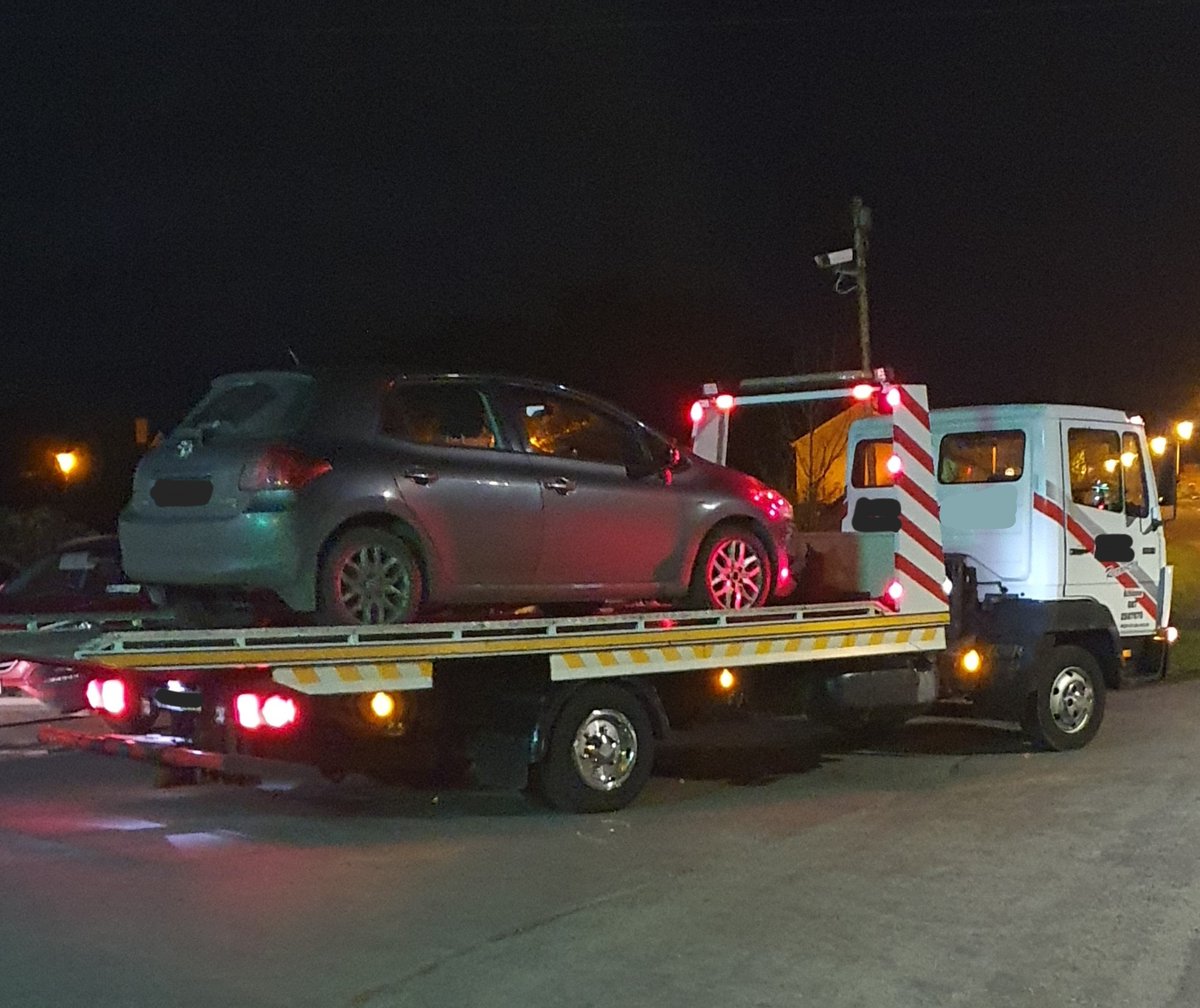While carrying out a checkpoint in Ballyforan, this driver was found to have no tax, insurance & NCT. A further check found that the driver was a learner travelling alone. All learner drivers must have a qualified driver accompanying them while getting to grips with the roads.