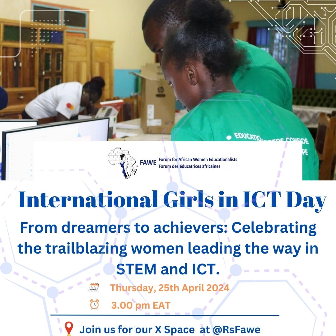 Meet the women👷‍♀️ shaping tomorrow's world. Join our event on April 25th to hear from inspiring female leaders in STEM and ICT! Link 🔗 to join: twitter.com/i/spaces/1zqKV… #Educate2Elevate #GirlsinICT