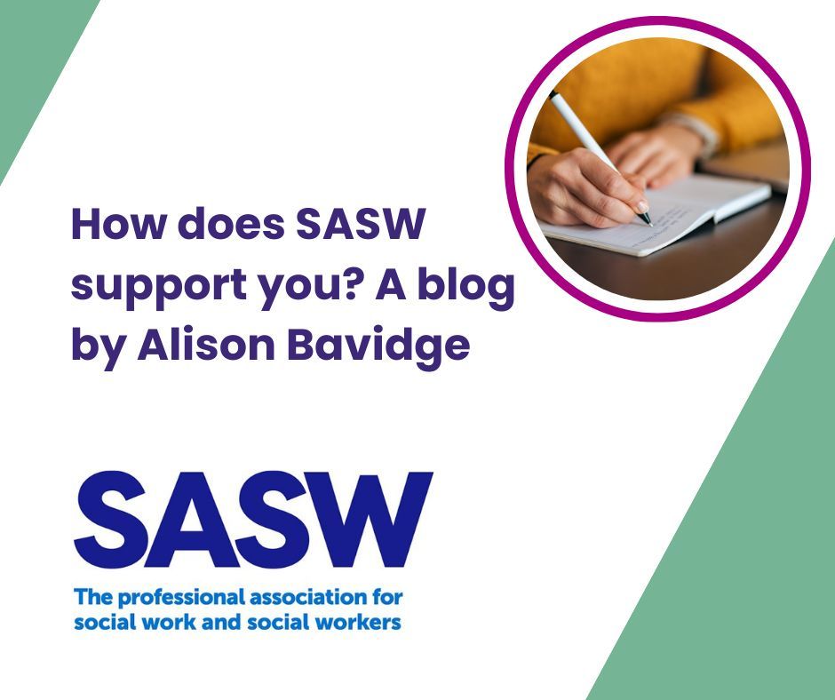 In this month's blog, Alison Bavidge, SASW National Director, explores what SASW does to support members and the social work profession. This blog looks at our activities from public policy to conferences and professional development. Read here👉 buff.ly/3JnH8XX