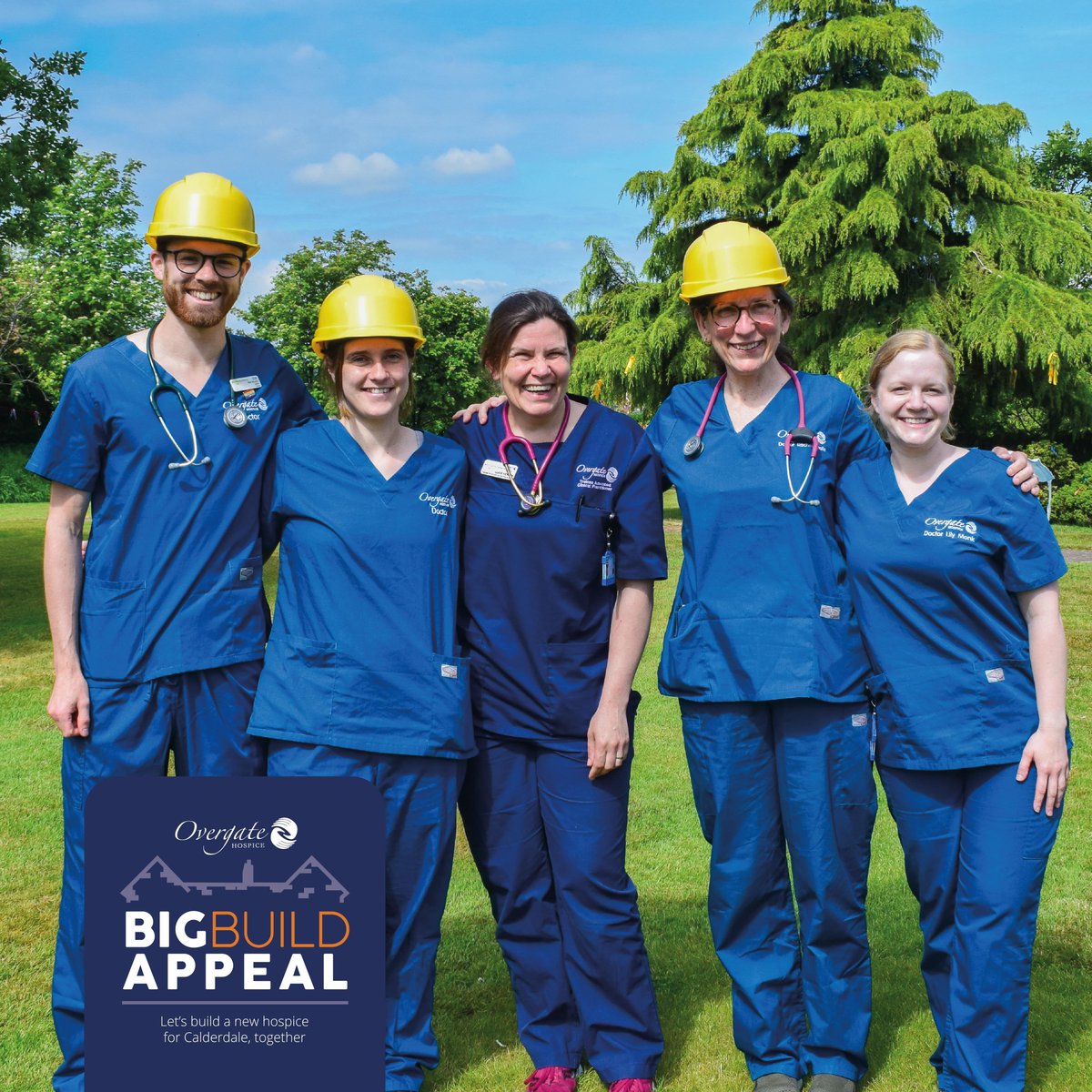 Could you consider becoming a monthly donor to support our Big Build Appeal at Overgate Hospice? Join us in building a brighter future for our community. Let’s build a new hospice for Calderdale, together. Sign up now: buff.ly/2Y6RlBC