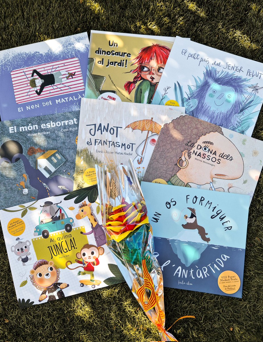 firadelconte's tweet photo. S'acosta #SantJordi 🌹📚 i recordeu que podeu trobar tota la col·lecció de contes de la #FiradelConte a les llibreries. Ja els teniu tots?

I tindrem parada de llibres durant tot el dia de Sant Jordi al Local Social de #Medinyà

Us hi esperem!
💛🌹💛🌹💛🌹💛🌹💛 https://t.co/3qZjfSm2Ar