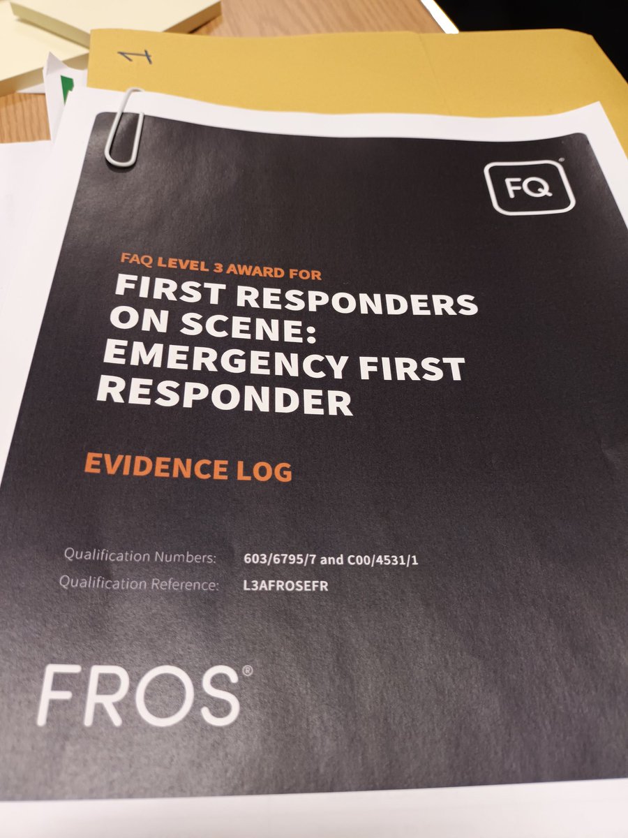 Our trainers are continuing  to upskill to be able to deliver the Emergency  Responder course. We can't wait!
<a href="/stjohnambulance/">St John Ambulance England</a>