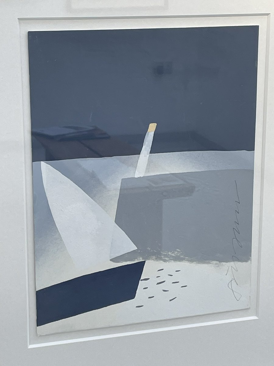 ryeartists's tweet photo. From RSA member Stephen Bartlett - two harbour gouache paintings at Rye Art Gallery in our members Spring Exhibition - gorgeous day to be pottering around Rye so why don’t you pop into the gallery and take a look? 
#stephenbartlett #ryeartists #gouache #harbour #ryeartgallery https://t.co/T4vXut1avw