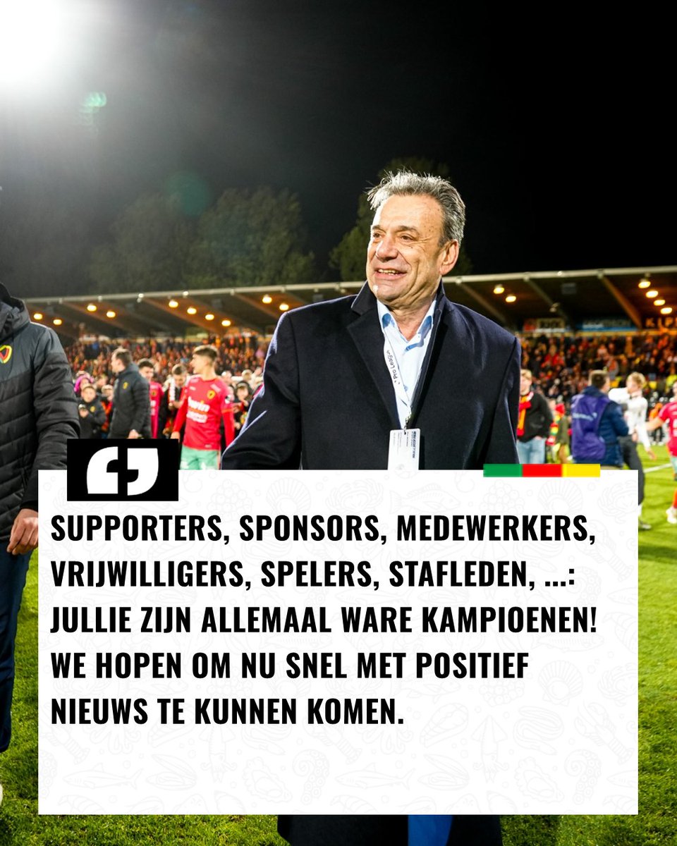 💬 Een dankwoord van Werner Van Oosterwyck.
🔗 bit.ly/4aPCqhS

#Wiedertegendewèreld | 💚❤️💛