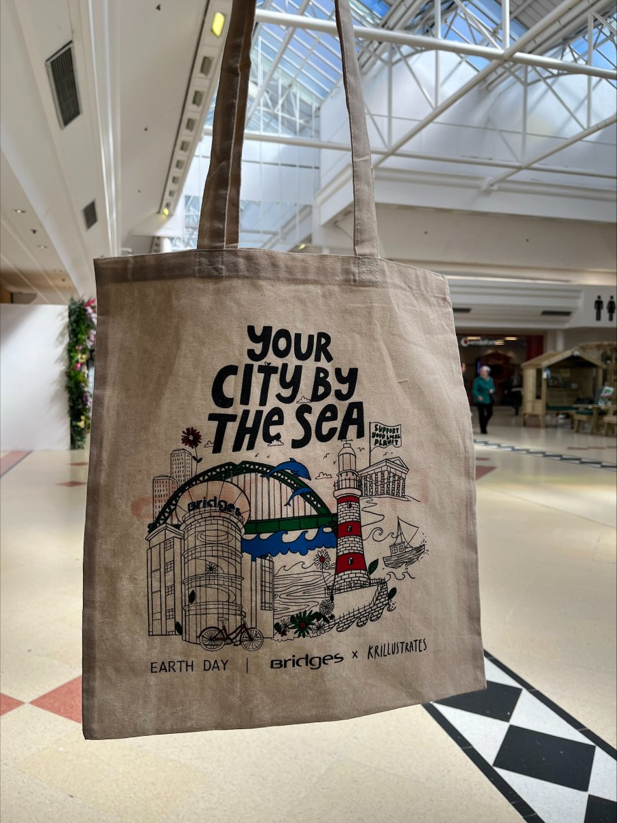 C elebrate Earth Day with @BridgesSund until 22 April!

🌍 Hang your eco pledge on our Earth Day tree for a chance to win a eco-friendly hamper
🌎 Spend £20 in the Bridges and get a free limited edition tote bag

🌿 orlo.uk/9Ifz8 #WearSustainable