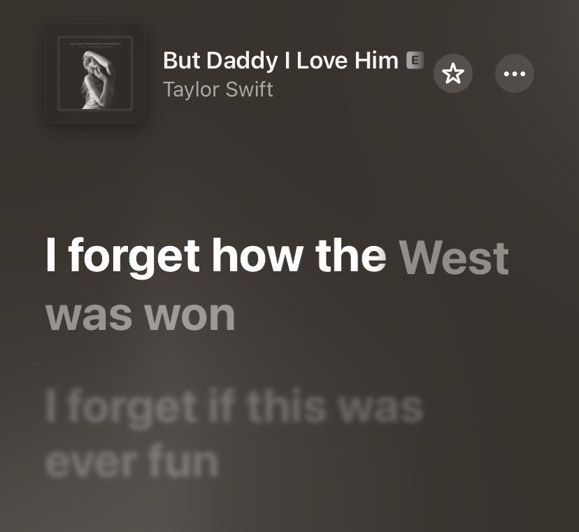could a hardcore swiftie/historian pls explain this first line’s relevance to the rest of this song #TTPD