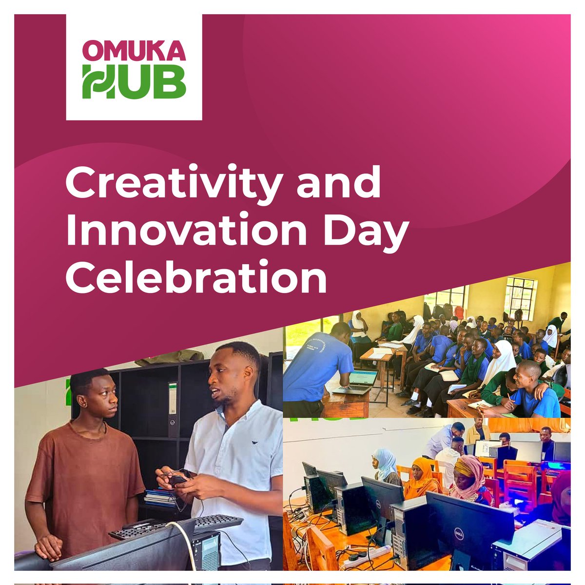 Happy World day of Creativity and Innovation. We continue to emphasize creativity and innovation in finding solutions to address challenges of digital transformation. #creativityandinnovationday #DigitalInclusion