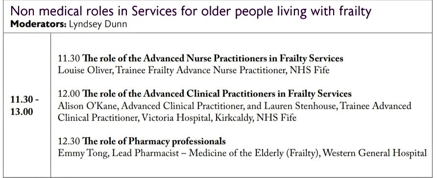 Lyndsey Dunn ( Also on Blue Sky) (@lyndseydunn7) on Twitter photo 🔉Calling all Nurse & AHP colleagues
➡️Do U work with older adults
➡️ R U passionate about improving care
➡️ You don't want to miss this session ⬇️
Join us for the Scottish🏴 Spring Meeting <a href="/GeriSoc/">British Geriatrics Society</a> in Edinburgh April 26th & hear from the Amazing Frailty Team in Fife #NurseAhp 🔉Calling all Nurse & AHP colleagues
➡️Do U work with older adults
➡️ R U passionate about improving care
➡️ You don't want to miss this session ⬇️
Join us for the Scottish🏴 Spring Meeting <a href="/GeriSoc/">British Geriatrics Society</a> in Edinburgh April 26th & hear from the Amazing Frailty Team in Fife #NurseAhp