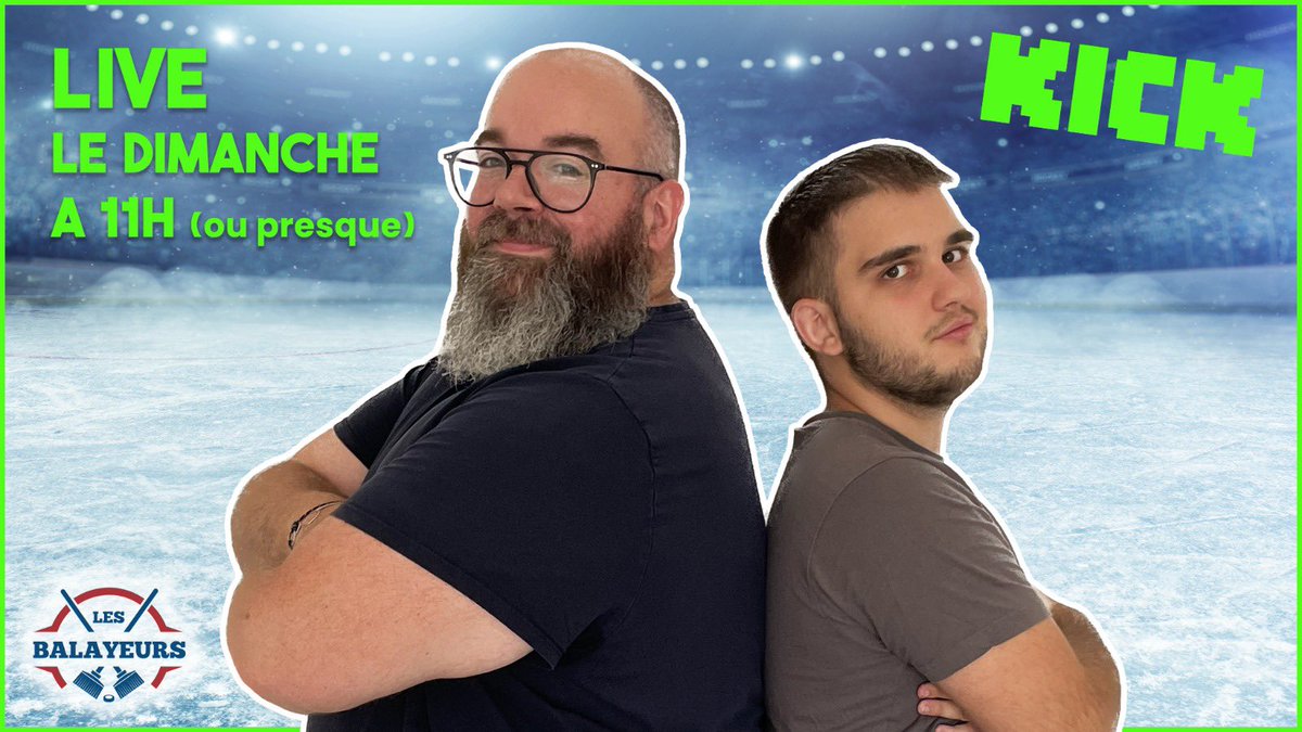 LesBalayeurs's tweet photo. Un peu de retard aujourd’hui mais live inédit qui s’annonce ! 

🎥 https://t.co/uK3v56m90m https://t.co/r4WOJF8xZh