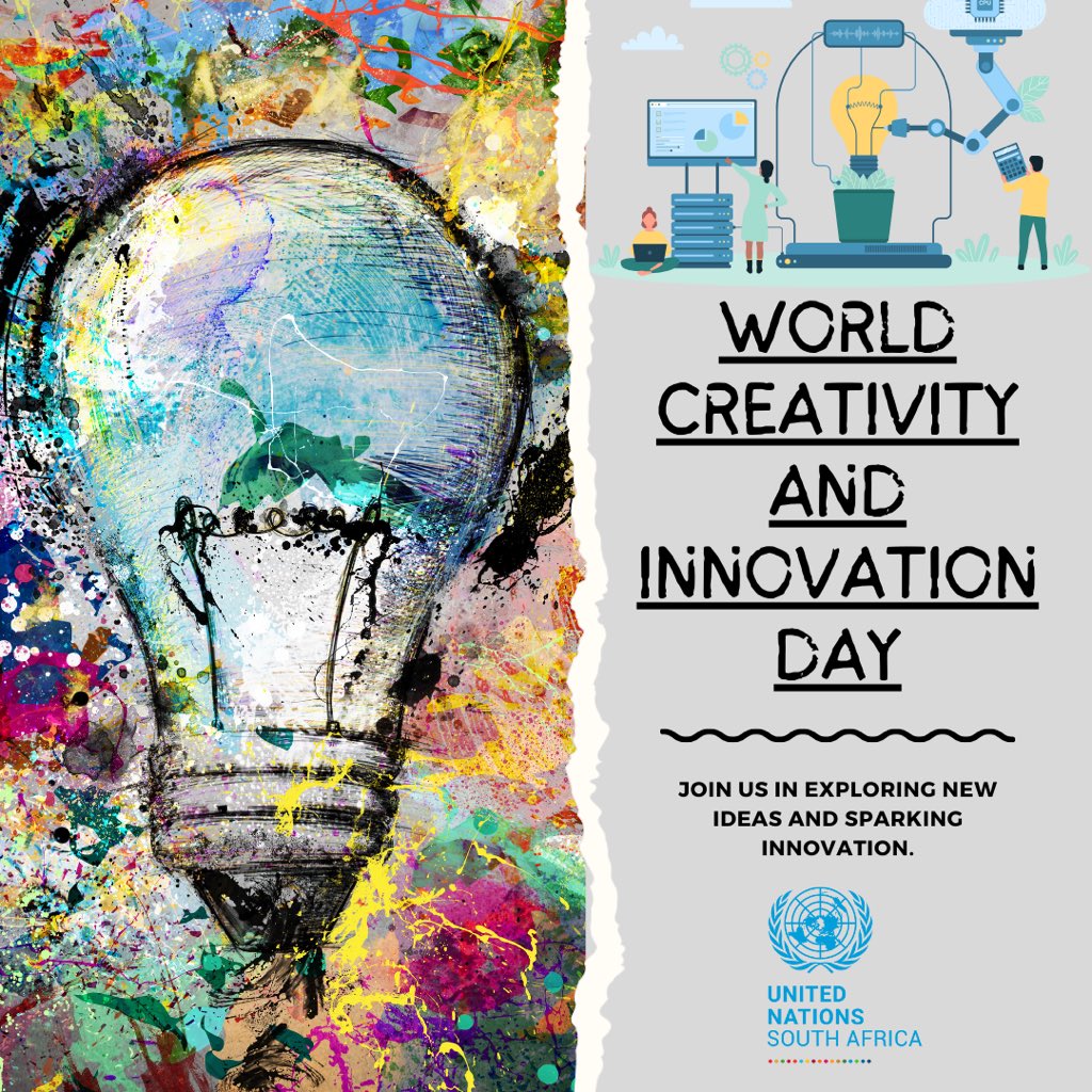 🌟 Today is #WorldCreativityAndInnovationDay! 🎨✨
Creativity isn't one-size-fits-all; it's a kaleidoscope of ideas, art, and problem-solving that propels us forward. Let's innovate for a brighter, more sustainable future. Share your ideas with us! #Innovate4Change