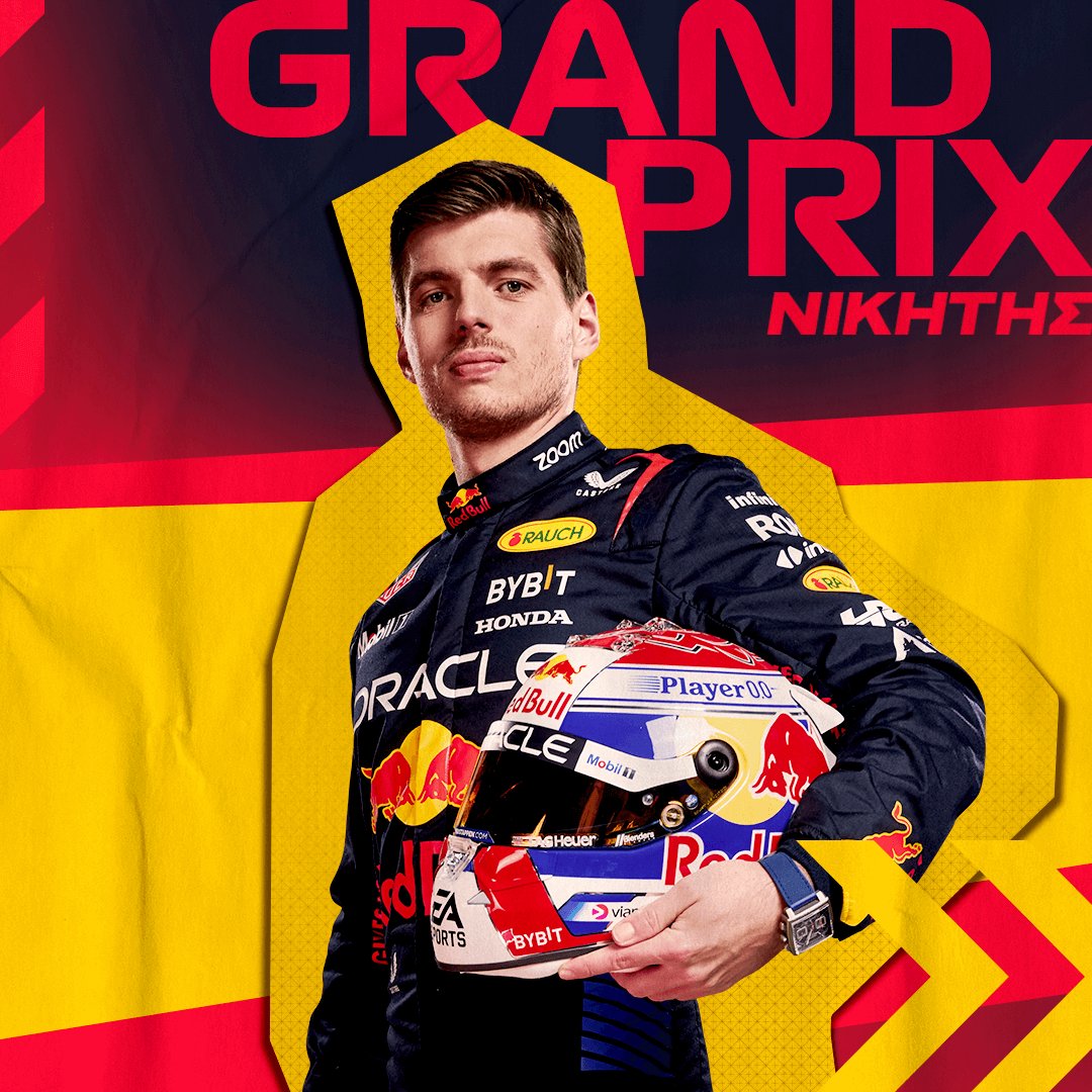 Ο Max Verstappen νικητής του #ChineseGP.

#f1ant1 #ant1plus #Formula1 #F1