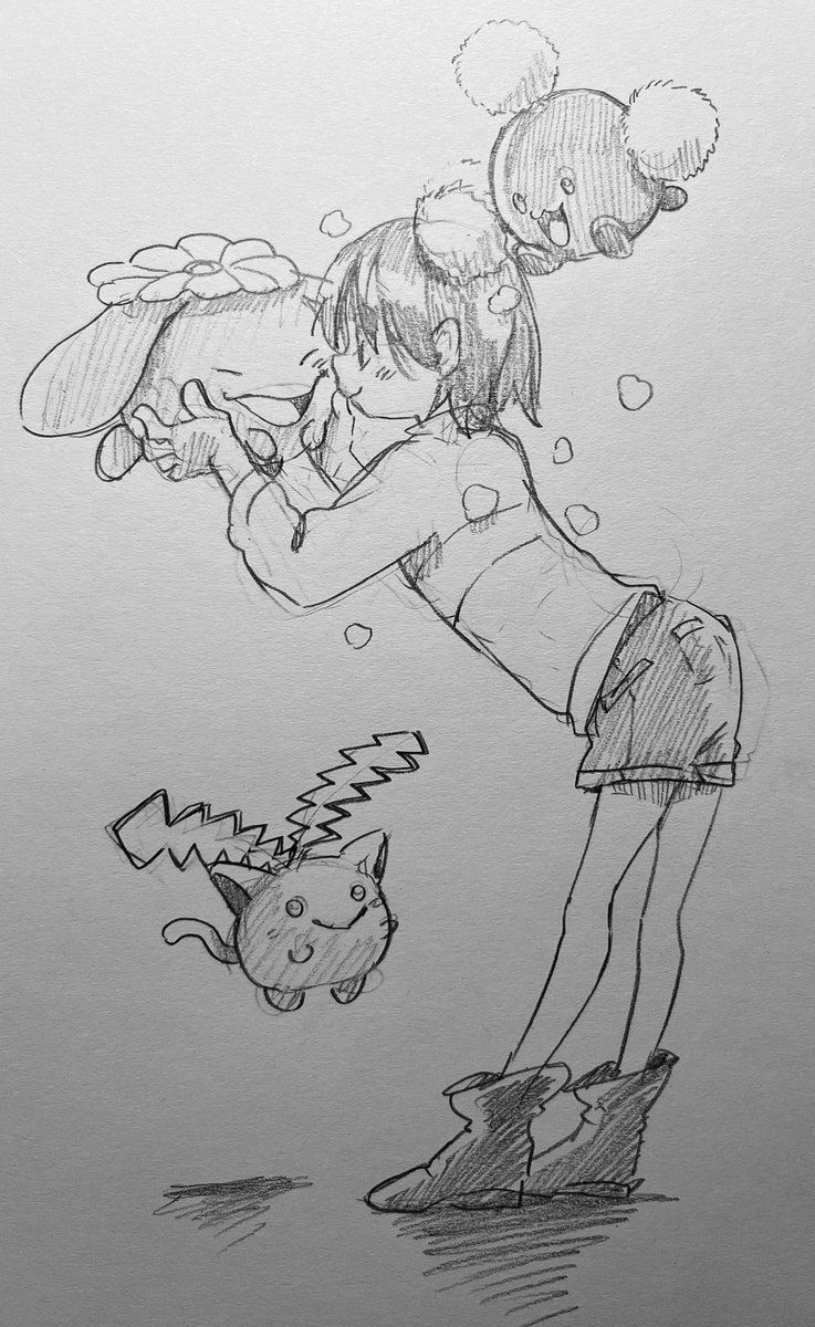 好きなポケモン描きたくなって…

花がよく似合う子と一緒に🌼 