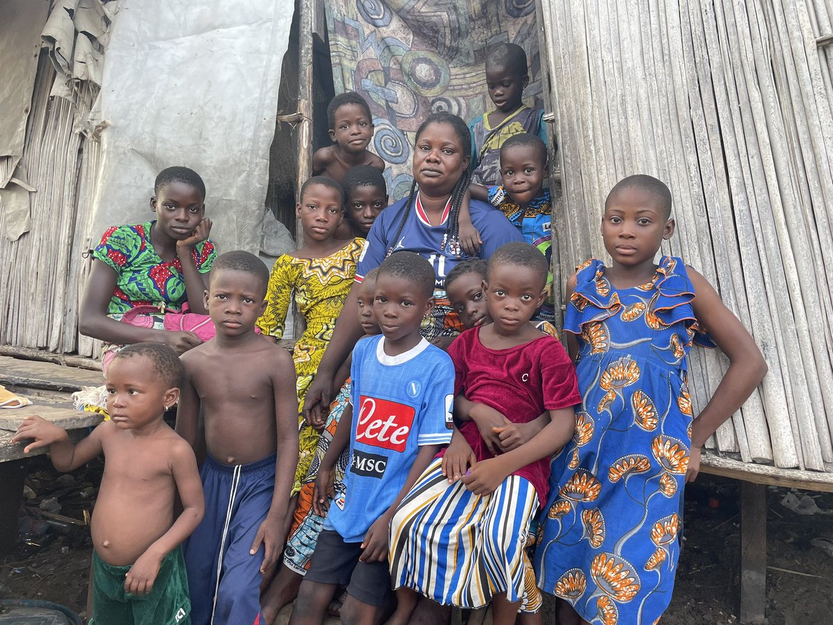 justempower's tweet image. The community of #Abokicodji in #Cotonou is under immediate threat of eviction w/o compensation or resettlement. The authorities have given them until Monday. See the faces of PLWDs, children, women who will be left homeless if the action is not stopped. #ForcedEvictionNeverAgain