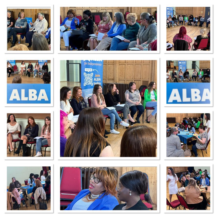 Our @AlbaParty women members are planning for our future. 

Women and girls matter. 

Our sex-based rights must be enshrined in the written constitution of an independent Scotland 

Join our team albaparty.org/become_a_member

#ALBAwomen
#ALBAforIndependence🏴󠁧󠁢󠁳󠁣󠁴󠁿 
#IndependenceForALBA🏴󠁧󠁢󠁳󠁣󠁴󠁿