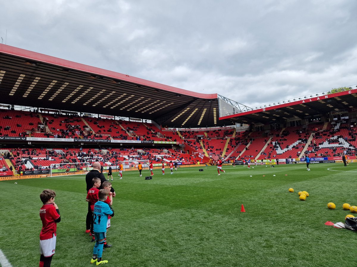 At least one trophy was lifted at #Charlton #CAFC at last home game of the season- EDI Silver award for club's inclusivity practices