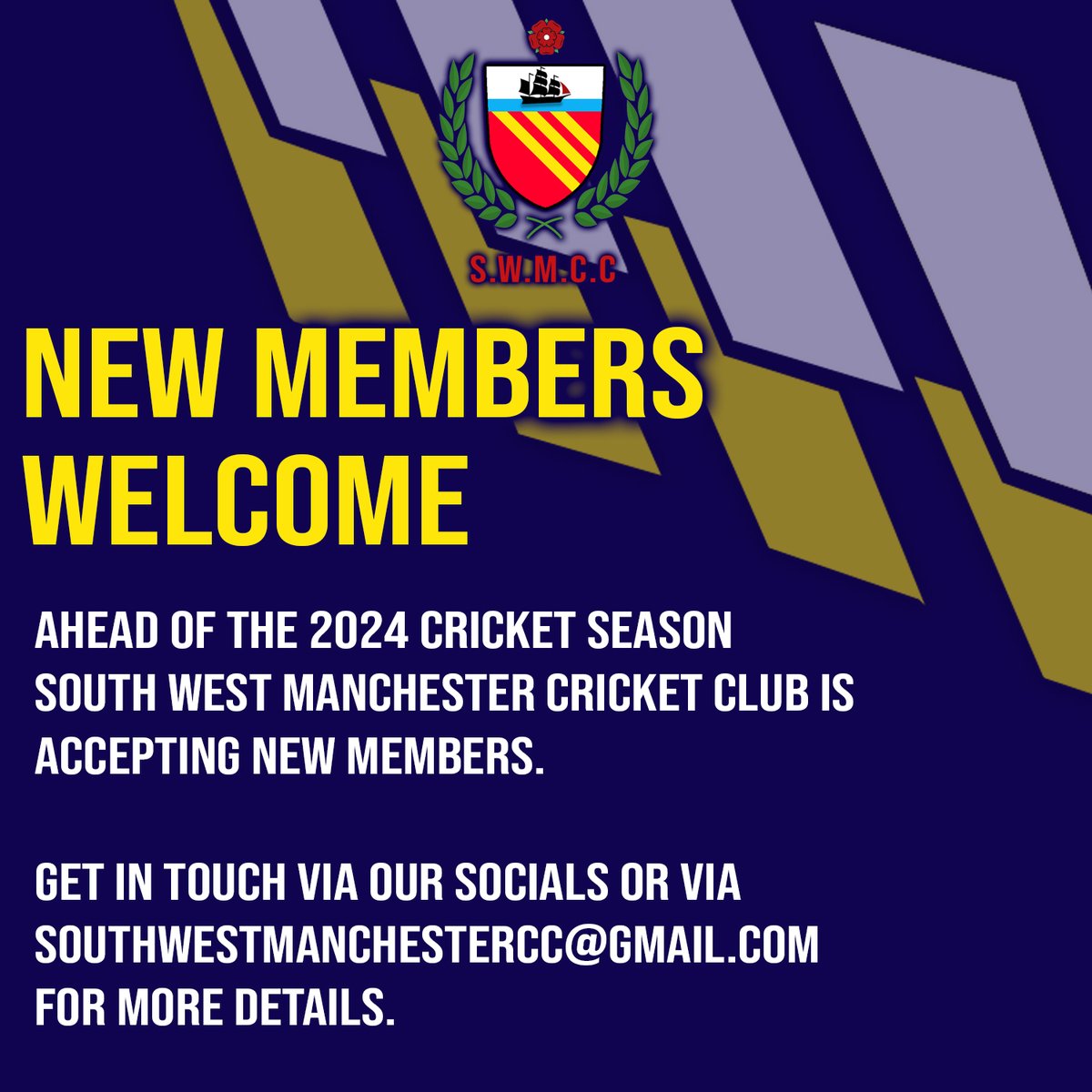 With the 2024 season around the corner, we are still accepting new memberships! Get in touch with us via our social media or by emailing southwestmanchestercc@gmail.com!