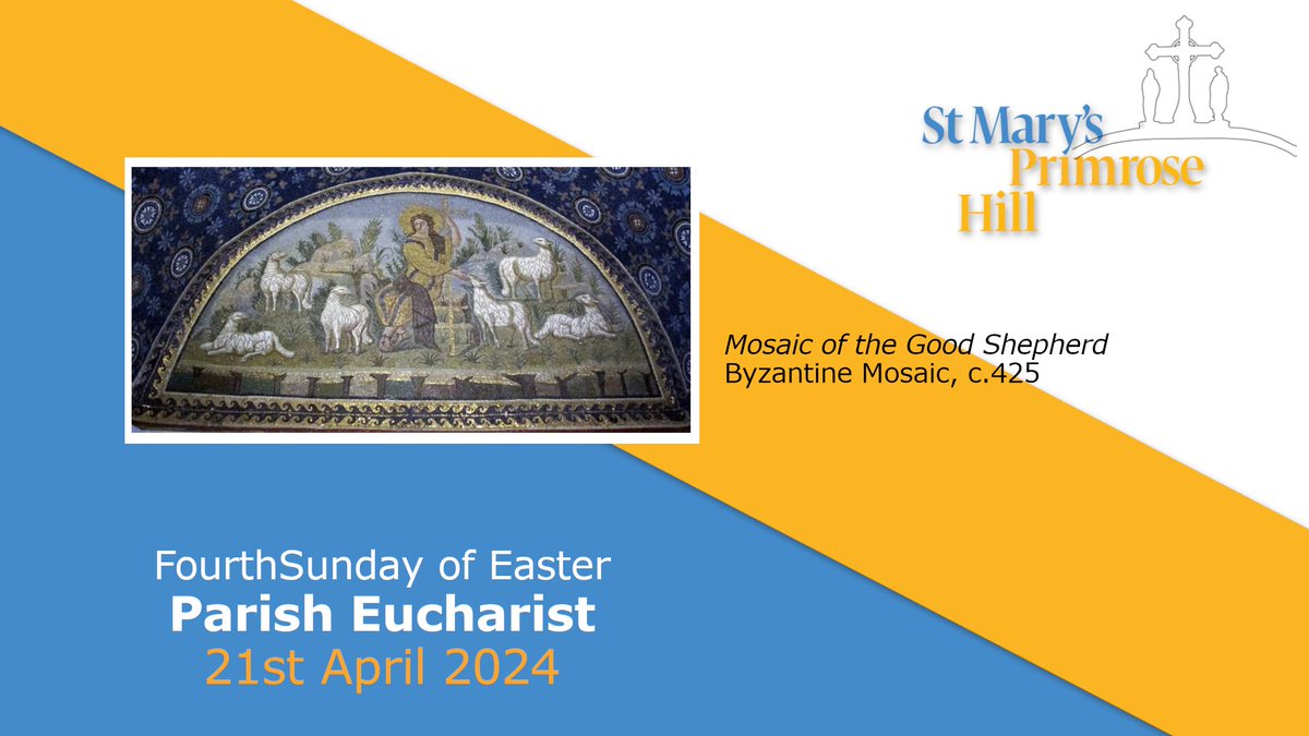 St Mary's Primrose Hill: Fourth Sunday of Easter, WEB LINK - mailchi.mp/smvph/st-mary-…