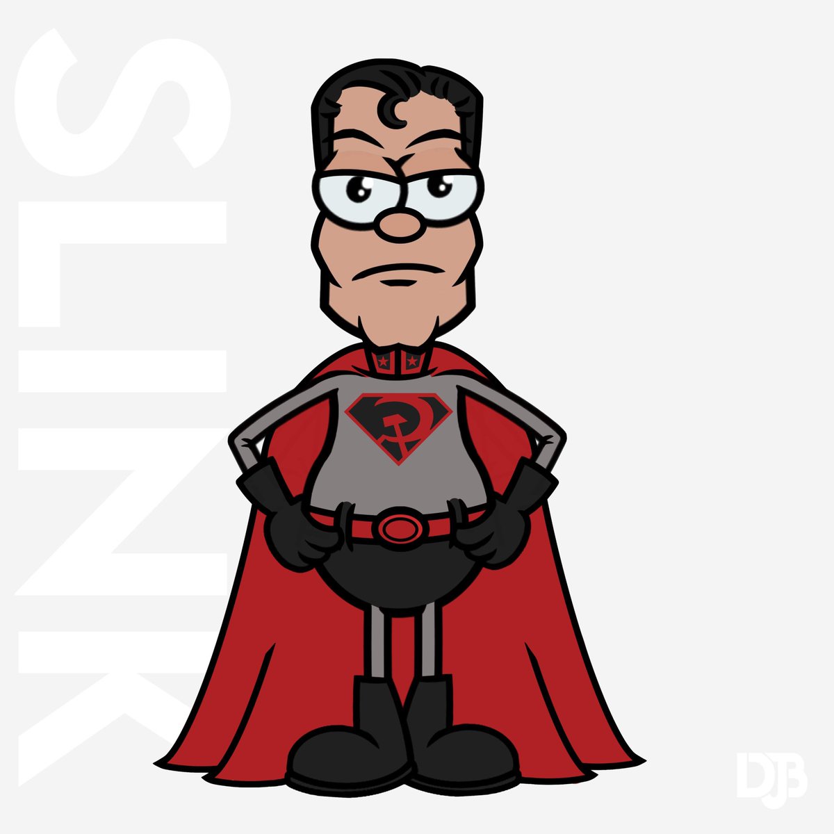 Red Son got SLINKd #superman #redson #dccomics #superheroes #slink #slinkd #djbu #artistofinstagram #artwork #artist #characterdesign