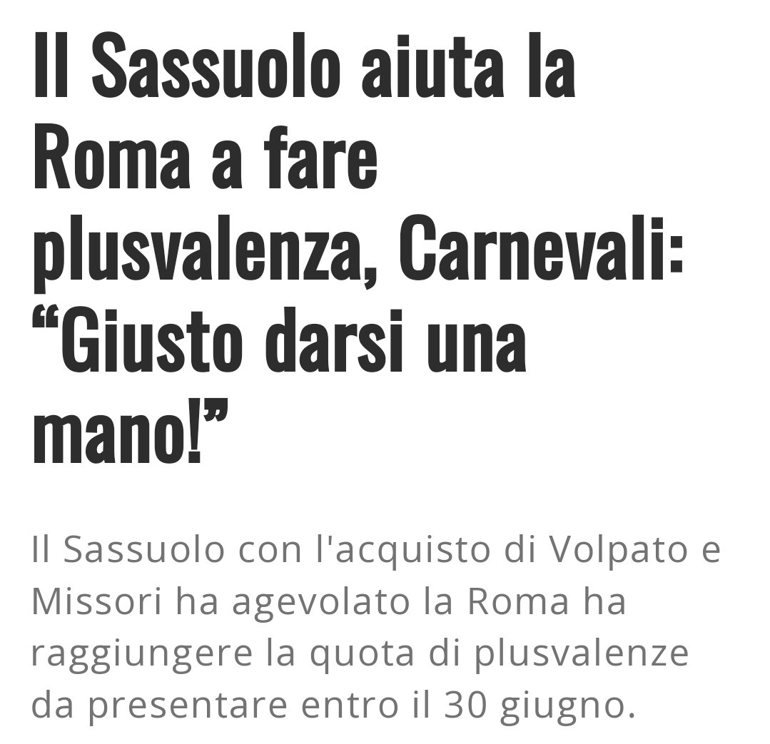 #Carnevali dichiarara tranquillamente di aver aiutato la #Roma a fare plusvalenze, ma la Procura di Torino mette la lente e chiede chiarezza sulle operazioni fatte con la #Juventus. Siamo alle solite...