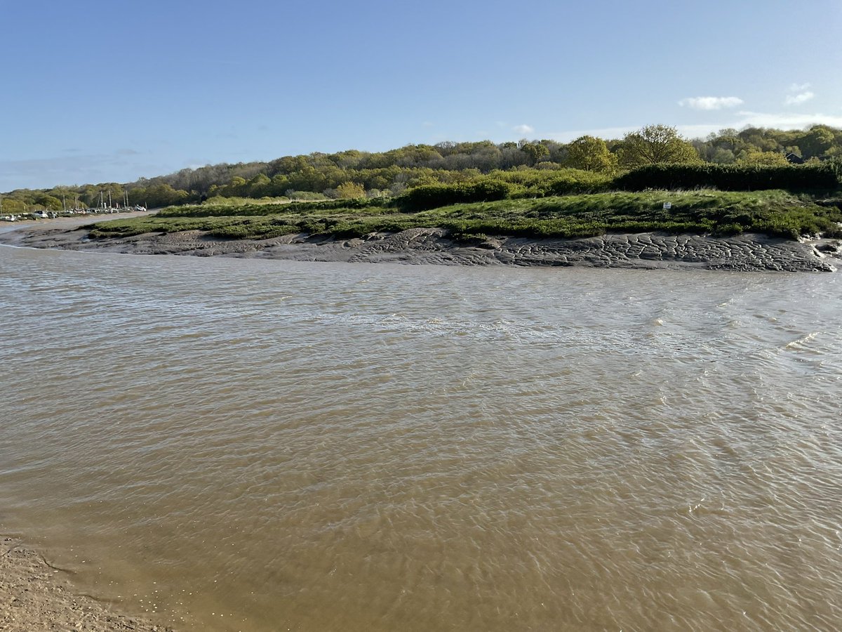 Bright and breezy this morning but very soothing just watching the waves and ripples on the river #windyweather #river #yourlocal