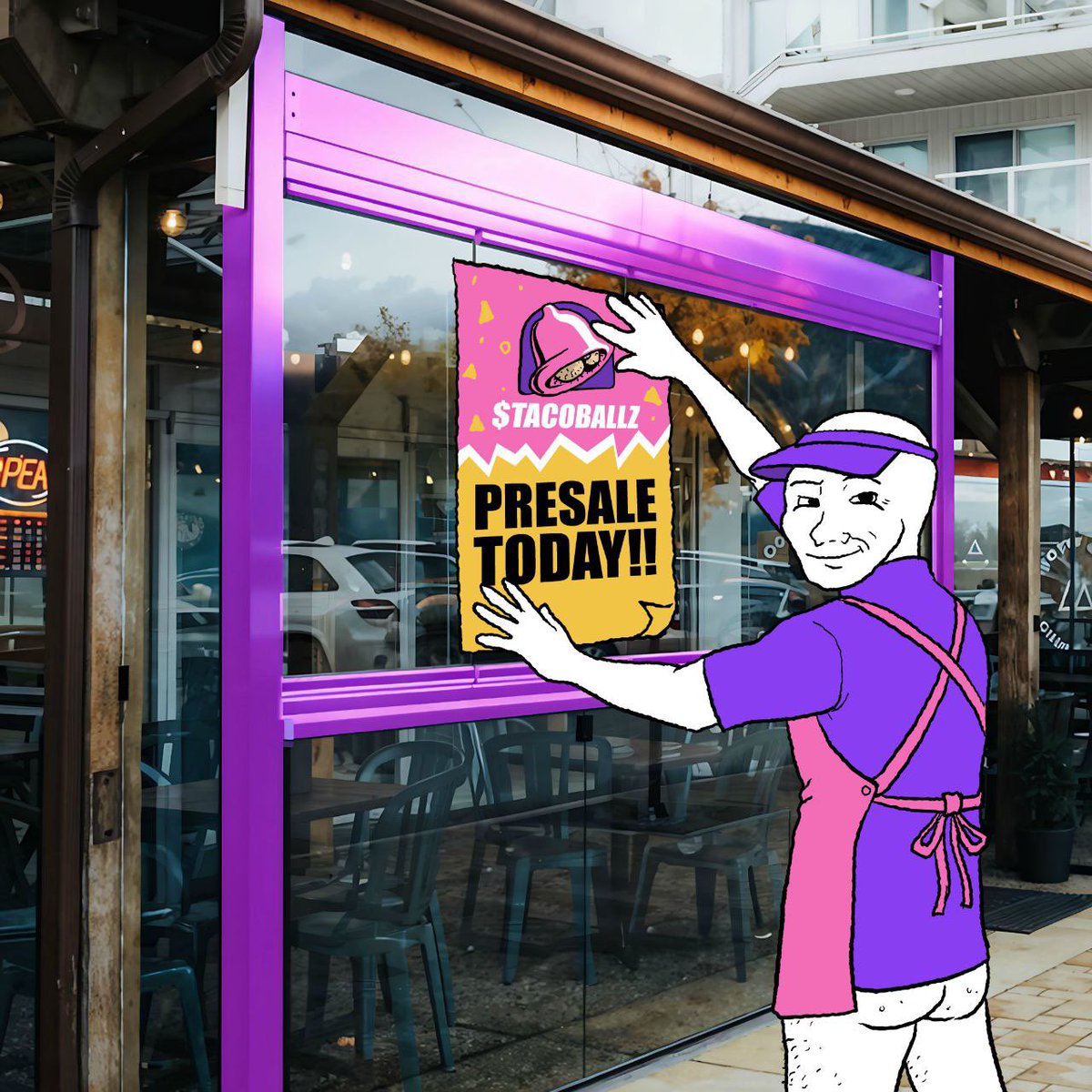 🚨The @tacoballzcoin Pre-Sale is Live!  

Definitely putting some $SOL in this one and see how it goes, but of course you should #DYOR and invest what you can afford to risk.  

This has true meme potential: 
✅The team is doxxed 
✅Contract frozen + LP Burned 🔥  
✅100% of