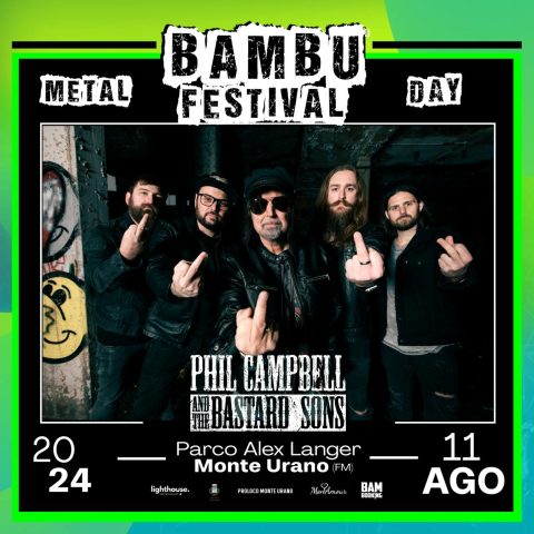 Bambù Festival: aggiunti Phil Campbell And The Bastard Sons! metallus.it/bambu-festival… @PCATBS @MotorheadPhil
