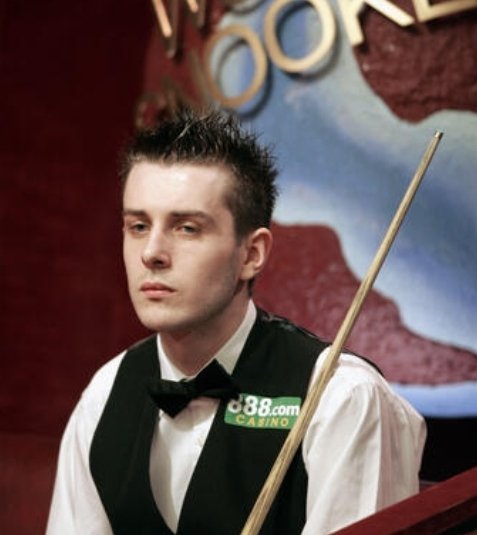 Selby's first Crucible appearance (2005)