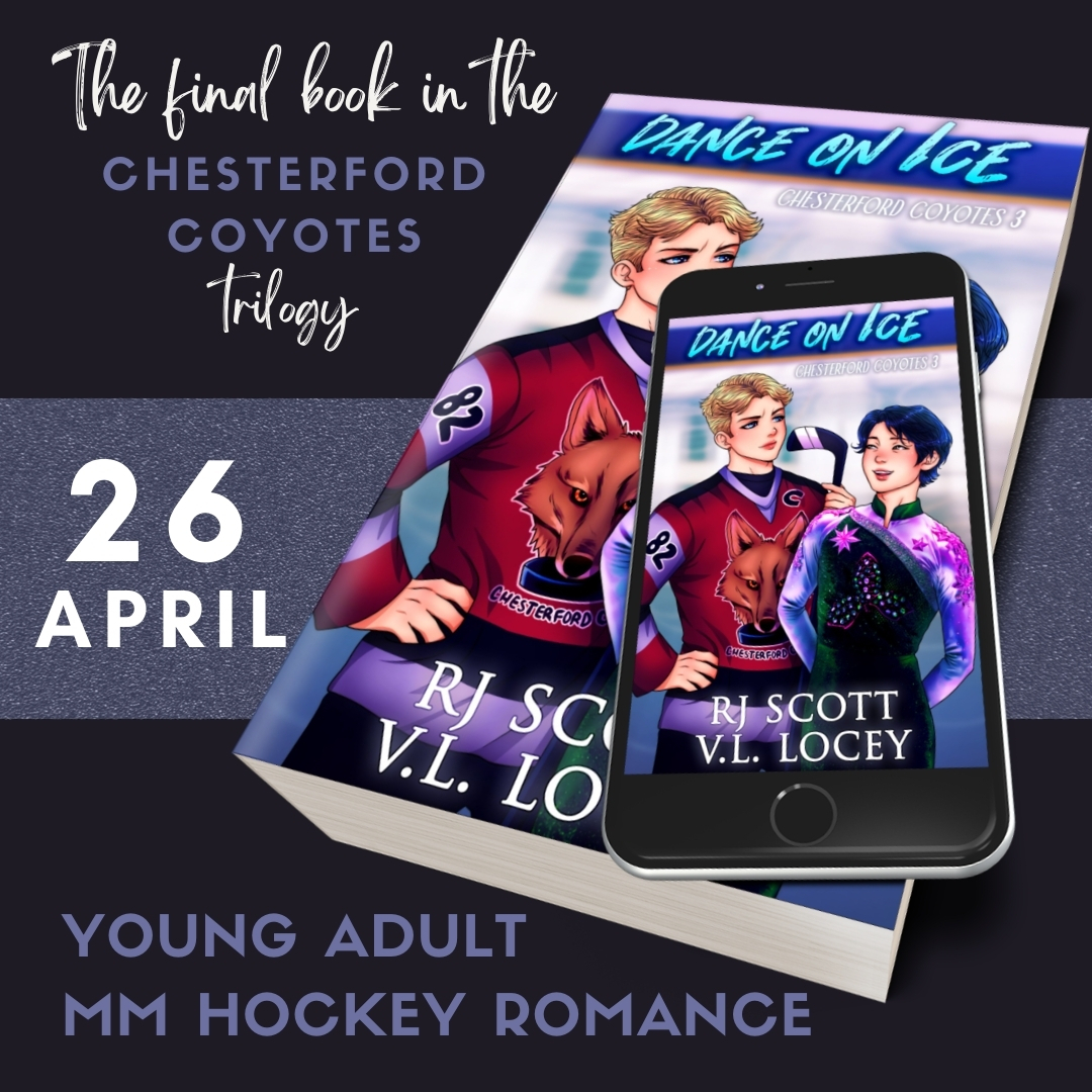 New Release - Dance on Ice (Chesterford Coyotes #3 @Rjscott_author vllocey.com/Dance_On_Ice 🏒❤️🏒❤️ For the figure skater and the hockey player, their sport demands total devotion, but can falling in love come first?