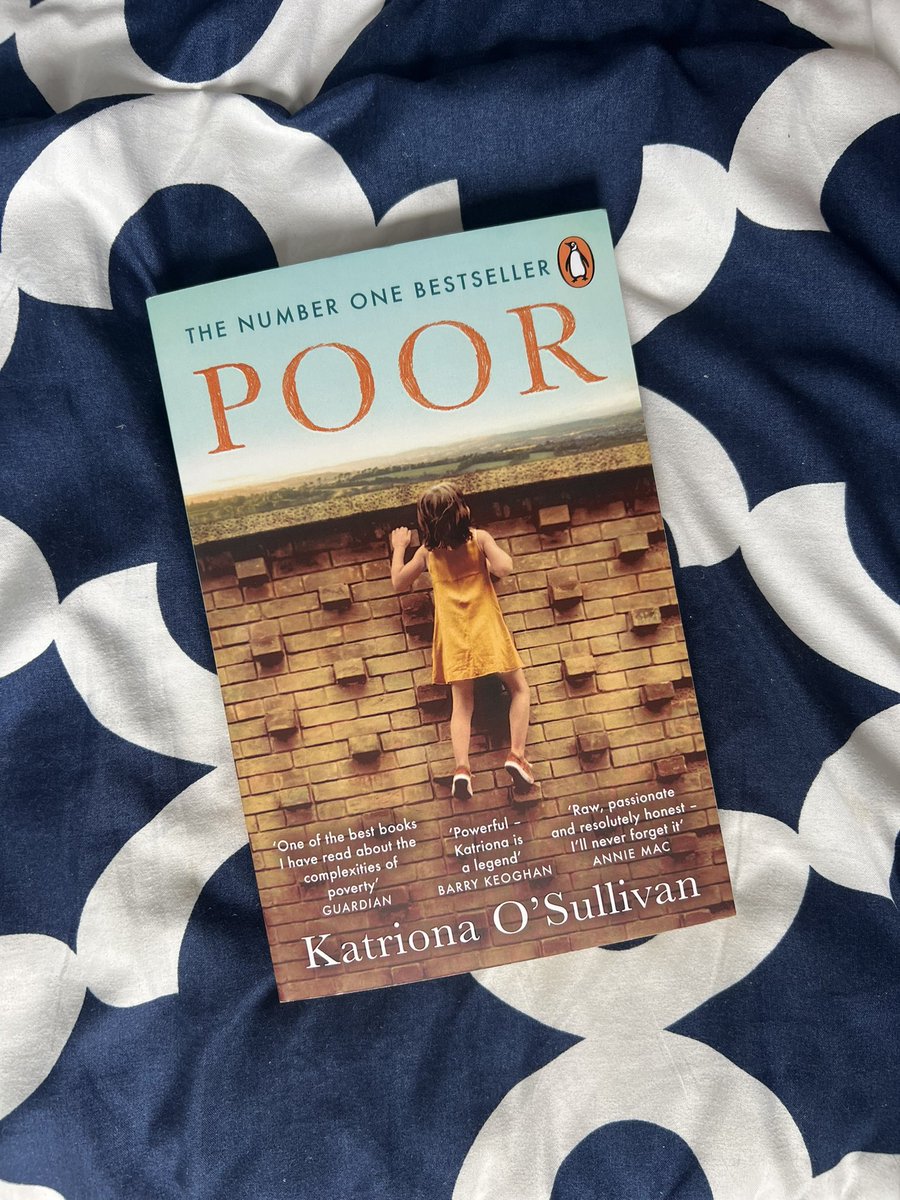 Thank you @ViperBooks for this copy of #Poor by @katrionaos. This came out last year and it is already being featured in best memoirs of all time lists. #booktwitter