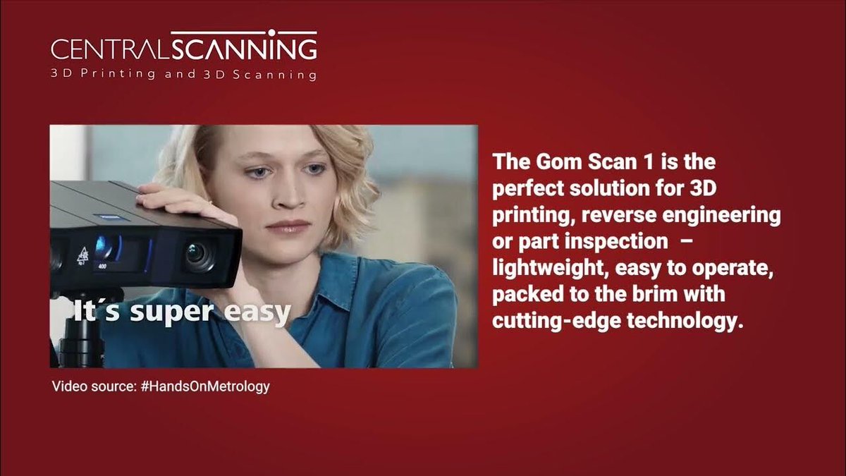 Explore GOM Scan 1's precision for industries from creative to medical. Compact and mobile, it features Blue Light Tech for unmatched accuracy. Perfect for reverse engineering to model crafting. 

Watch now: youtu.be/qM3WL0RUKao?ut… 

#GOMScan1 #PrecisionScanning #HandsOnMetrology