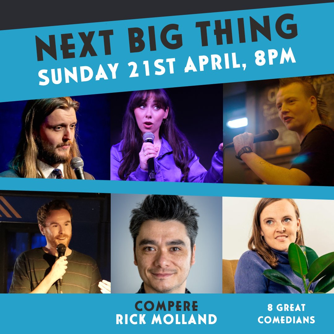 🌟 Brace yourselves for a night of comedy discovery at "Next Big Thing"! 🎭 Tonight, we welcome the talents of <a href="/Erin_mckinnie/">Erin McKinnie</a>, @yourbuddysteph, <a href="/rorymspence/">Rory M. Spence</a>, @rikcarranza, <a href="/millerruaridh/">Ruaridh Miller</a>, and many more to the stage! 🎤

Tix 👉 hootscomedy.com

#Comedy #Edinburgh #Weekends