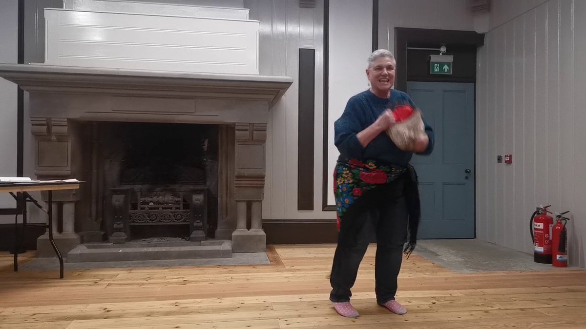 JoinMeDancing's tweet image. A few scenes from my artist residency, Hospitalfield, Arbroath, Scotland, 1st-15th April.  Brief work-in-progress showing in my beautiful 170-year-old studio!