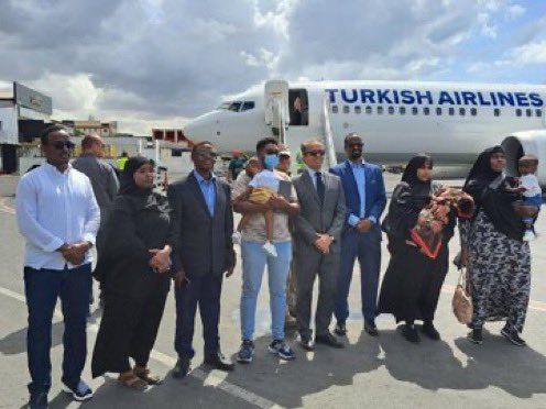 A first group of #Somali minors with heart diseases who will be cured in #Italy departed from #Mogadishu. The initiative was realised by the Italian NGO GRT, the association of the Somali community of 'Mother and Child Care', Niguarda Hospital, the Lombardy Region and