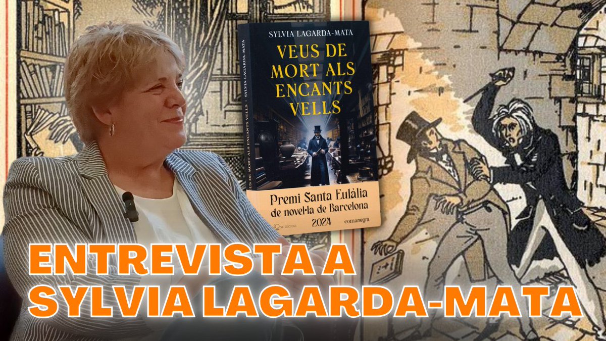 📹 Nou vídeo al canal #ParauladeMixa: «Converso amb Sylvia Lagarda-Mata sobre 'Veus de mort als Encants Vells'»

youtube.com/watch?v=N8mm2L…

Sylvia Lagarda-Mata és l'autora de “Veus de mort als encants vells”, l’obra guanyadora del 2n Premi Santa Eulàlia de novel•la de Barcelona.