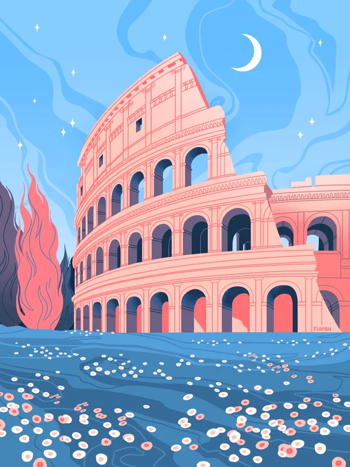 Happy 2777th birthday Rome! Here's some of my fave Roman pieces throughout my ancient history illustration career  #natalediroma  