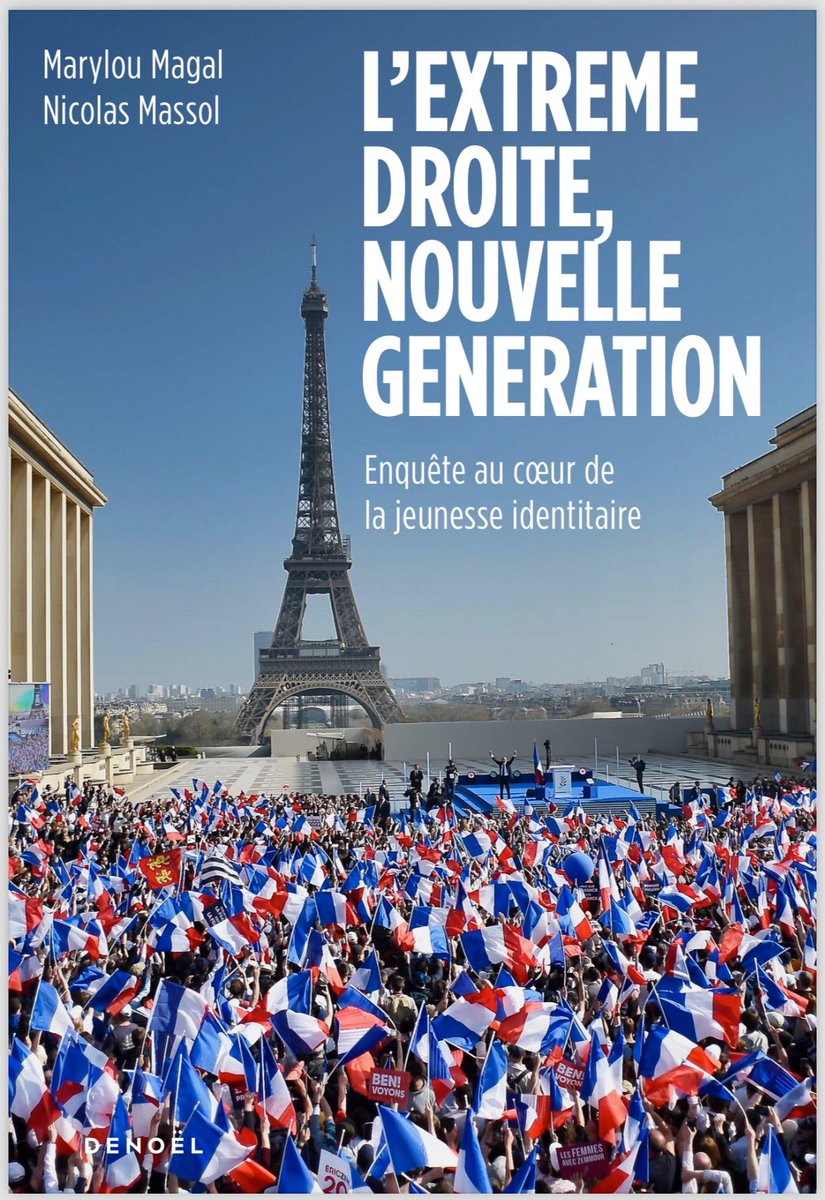 « Je crois que ma génération sera appelée à gouverner » dit Jordan Bardella au JDD. Sa génération? Celle d’un écosystème nourri à la pensée radicale, de la Manif pour tous à Génération identitaire. L’histoire de la «génération Bardella», dispo le 1er mai, avec @nicolasmassol1 ⤵️