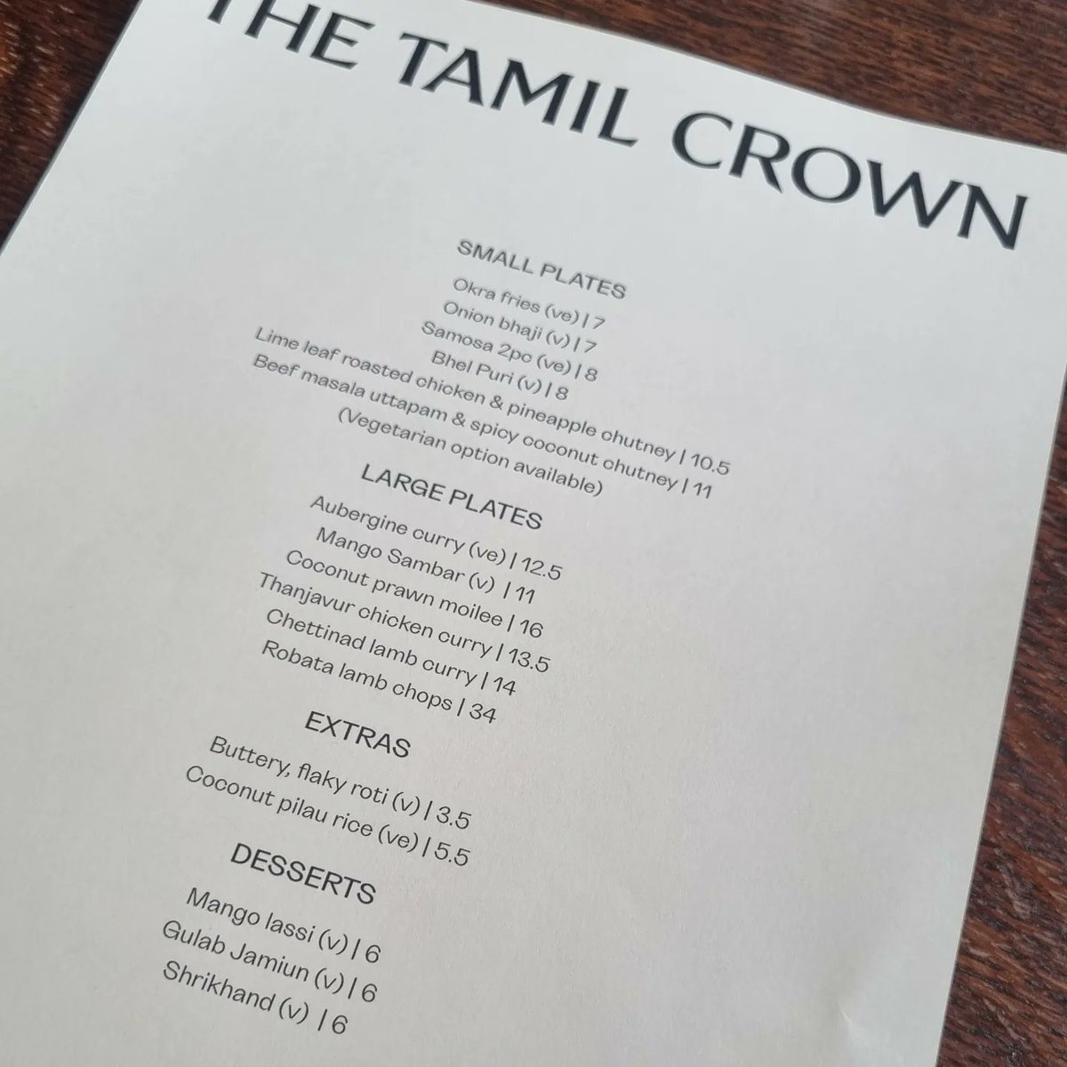 A meal fit for a King. Visited the Tamil Crown on Friday. As far as #DesiPubs go, this is quite something!