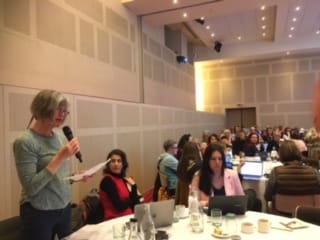 Our Emergency Motion at @EuropeanWomen General Assembly to demand an immediate ceasefire in Gaza & develop a sustainable, feminist peace process was passed 👏👏. We need a #CEASEFIRE_NOW