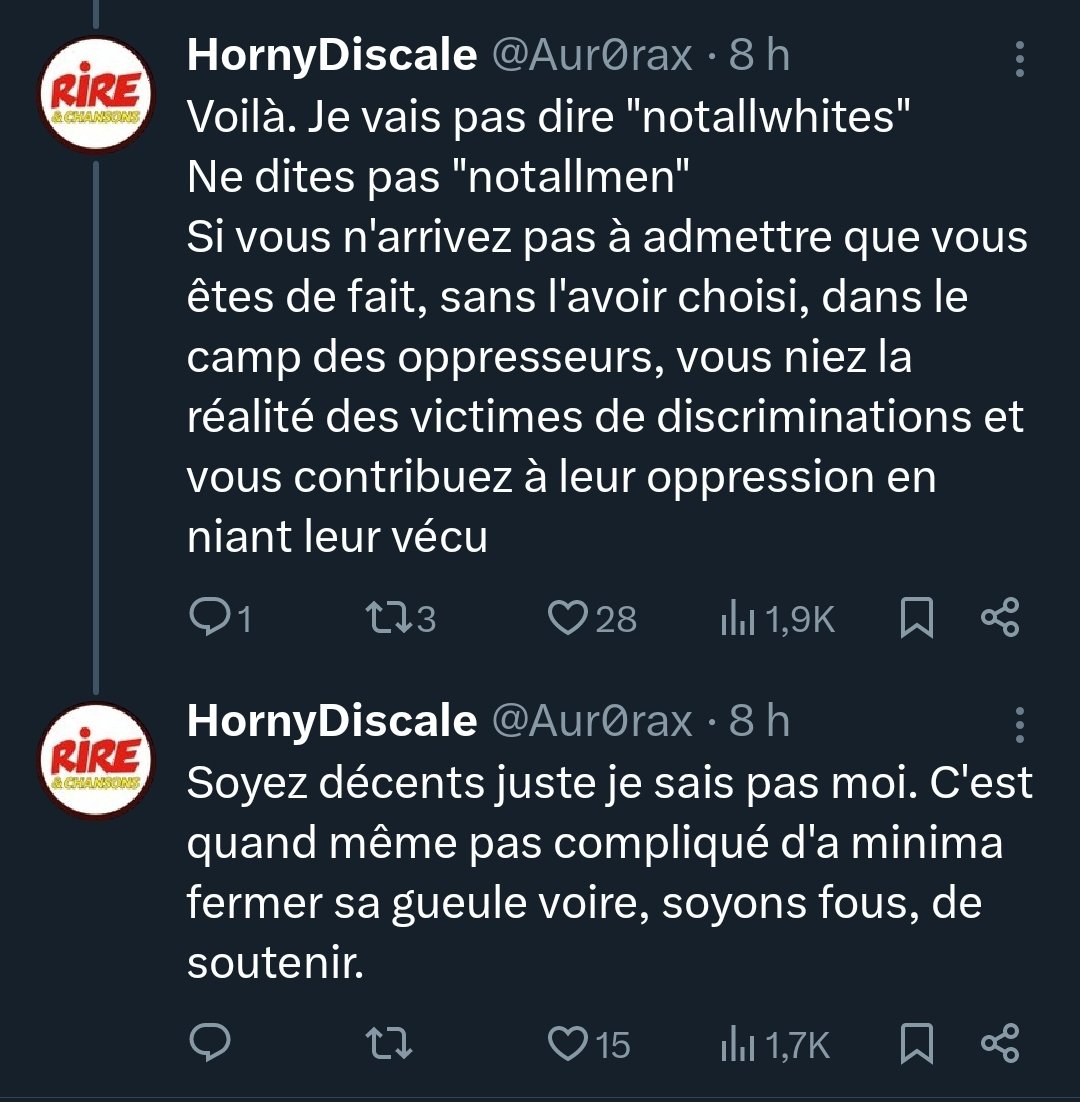 'Les sociétés blanches sont racistes de fait', point de vue de quelqu'un qui n'a jamais voyagé, les sociétés africaines ou asiatiques sont infiniment plus racistes et même tribales. Le gauchisme est un cancer mental de petits bourgeois dégénérés.