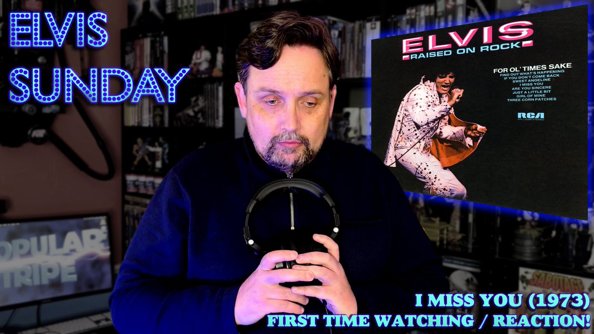 PopularTripe's tweet photo. ELVIS SUNDAY! I MISS YOU (1973) - FIRST TIME WATCHING / REACTION! https://t.co/wI8IYF1jra
This week we listen to the Elvis performing ‘I Miss You’ from the 1973 album ‘Raised On Rock’. Thanks for watching!
 #Elvis #ElvisPresley #IMissYou #TCB #ElvisReaction #ElvisSunday https://t.co/tfdxulwCwI