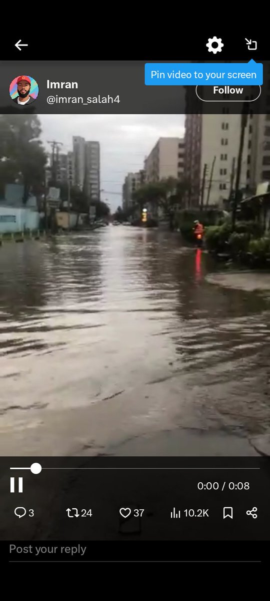 The flooding witnessed is Nairobi areas like South C,Kilimani, JKIA, Kibra and so many place can be attributed by the abnormal heavy downpour....... Even a world class modern city like Dubai is also struggling with floods .